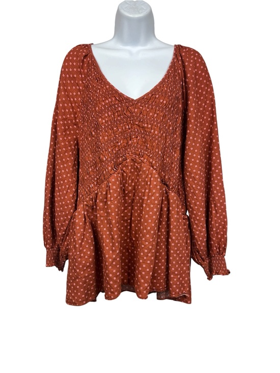 Ava & Viv Tops - Ava & Viv smocked top size 3X
